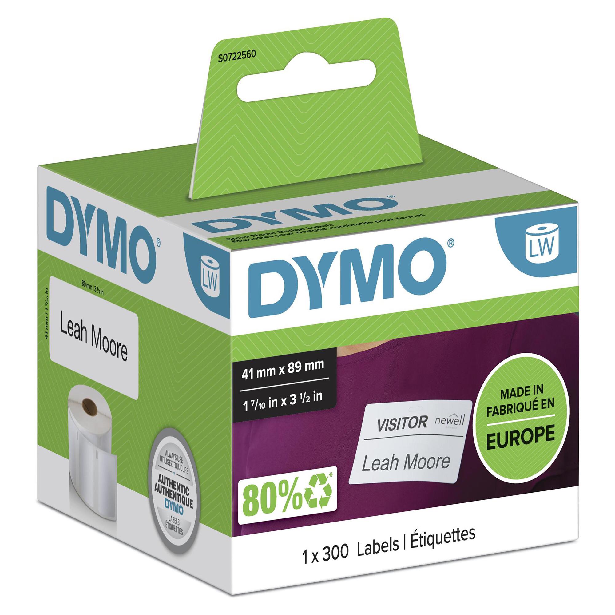 DYMO Etiqueta 11356 / S0722560 Blanco Standard