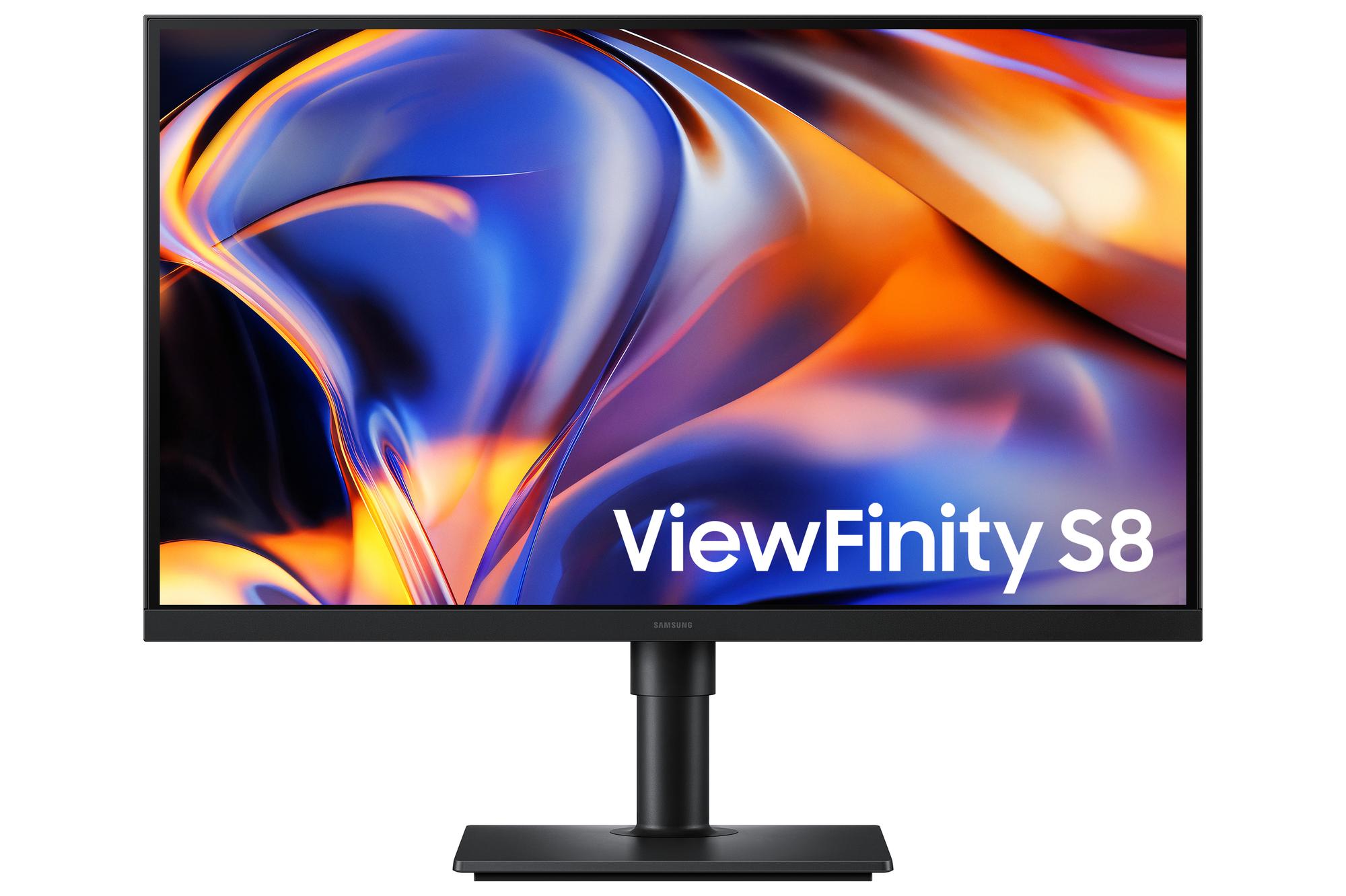 Samsung Monitor ViewFinity S8 S27H802EFA / LS27H802EFAXEN Black