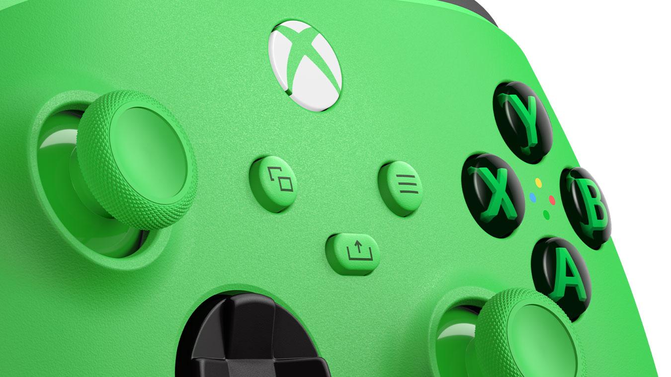 Microsoft Controller Xbox Wireless Controller Velocity / EP2-29916 Green, white