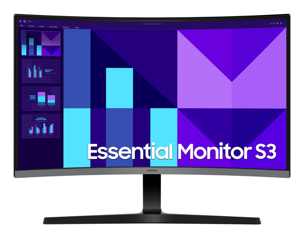 Samsung Monitor Essential S27D392GAU / LS27D392GAUXEN Negro