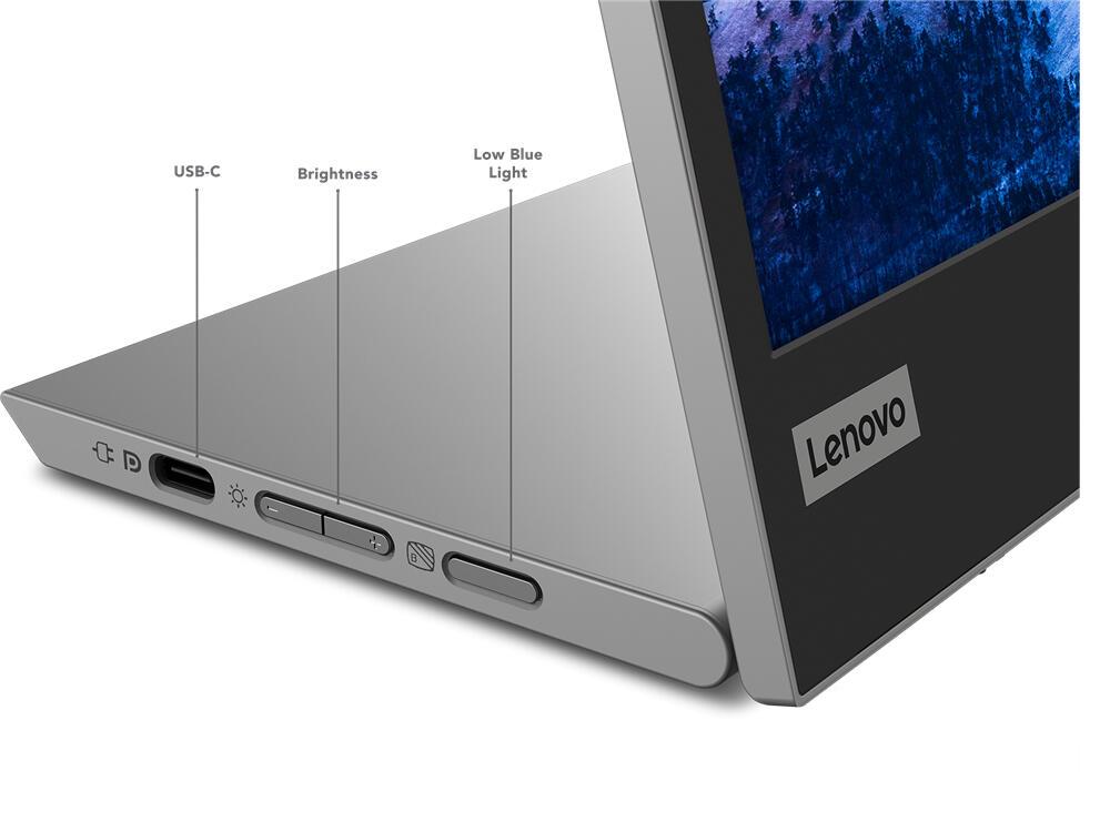 Lenovo Monitor 66E4UAC / 66E4UAC1WL Nero, grigio