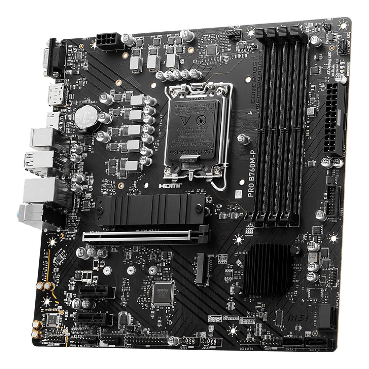 MSI Mainboard PRO B760M-P / 7E02-009R