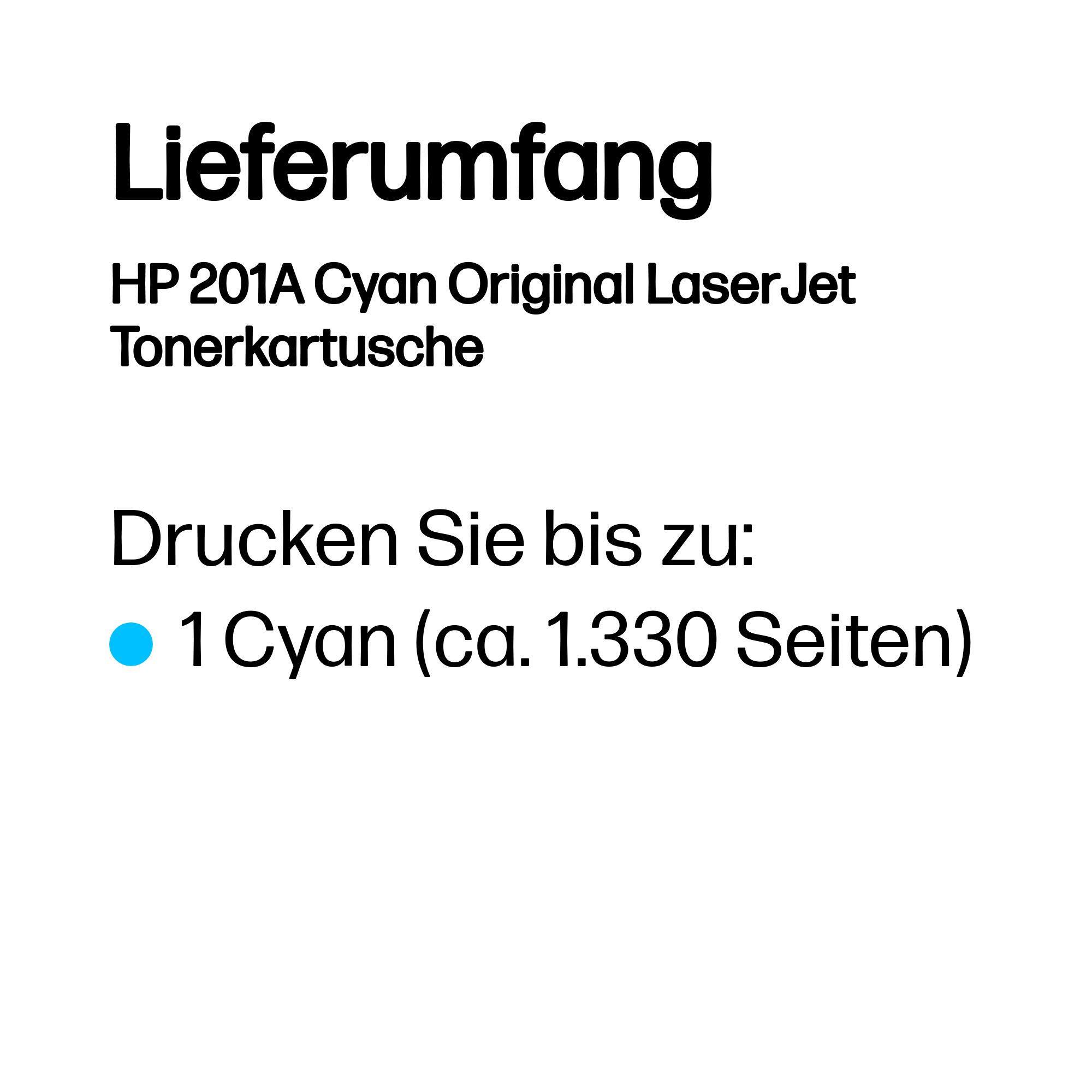 HP Toner 201A / CF401A Ciano Standard