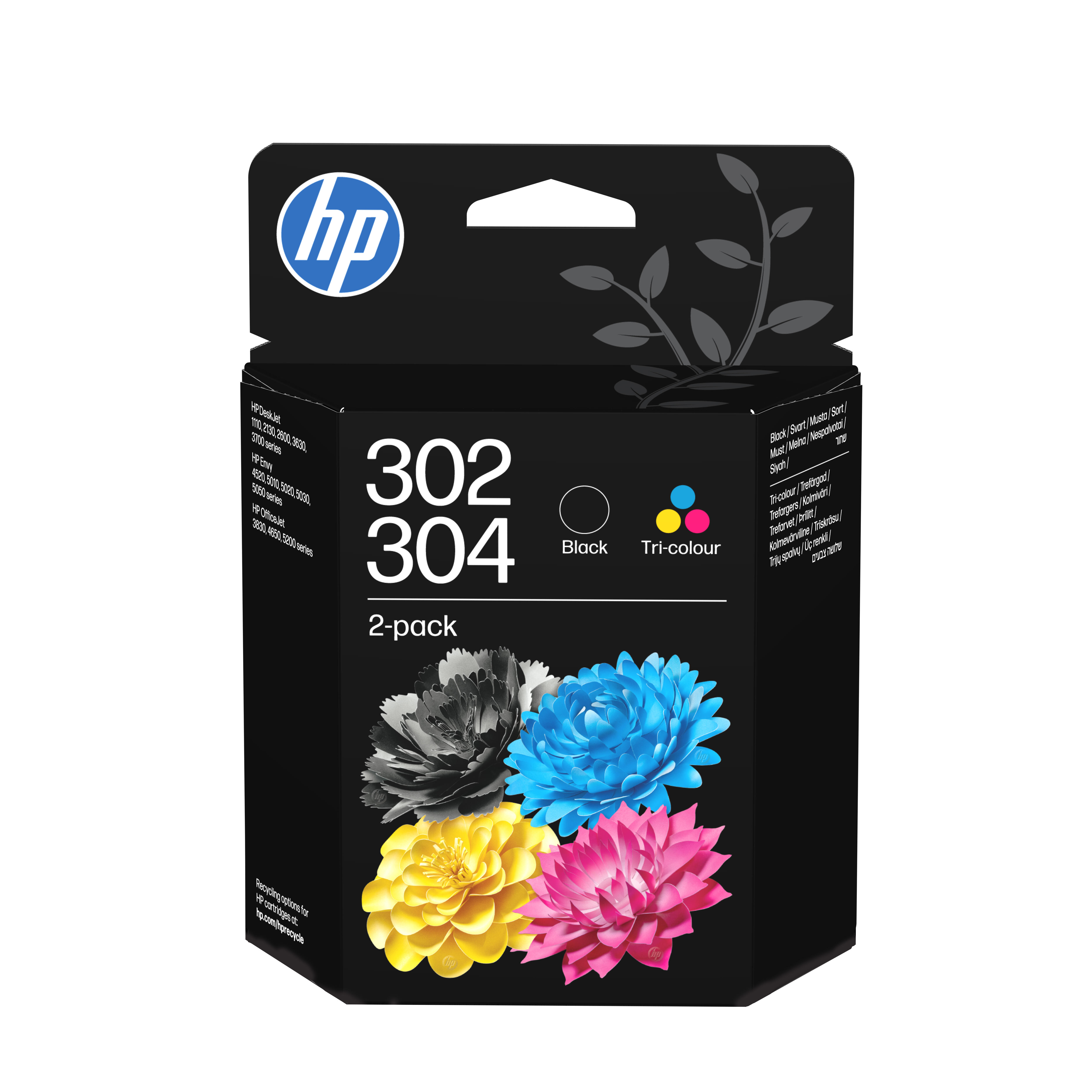 HP Ink 302/304 / B82L1AE BK,C,M,Y