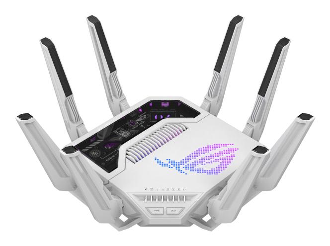 ASUS Router ROG Rapture GT-BE19000AI / 90IG09S0-MO9A0V Blanco