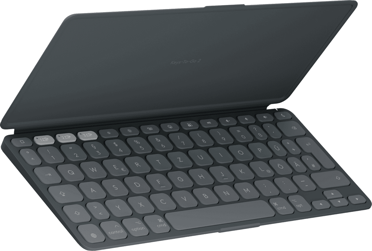 Logitech Keyboard Keys-To-Go 2 für iPad / 920-013004 Graphite