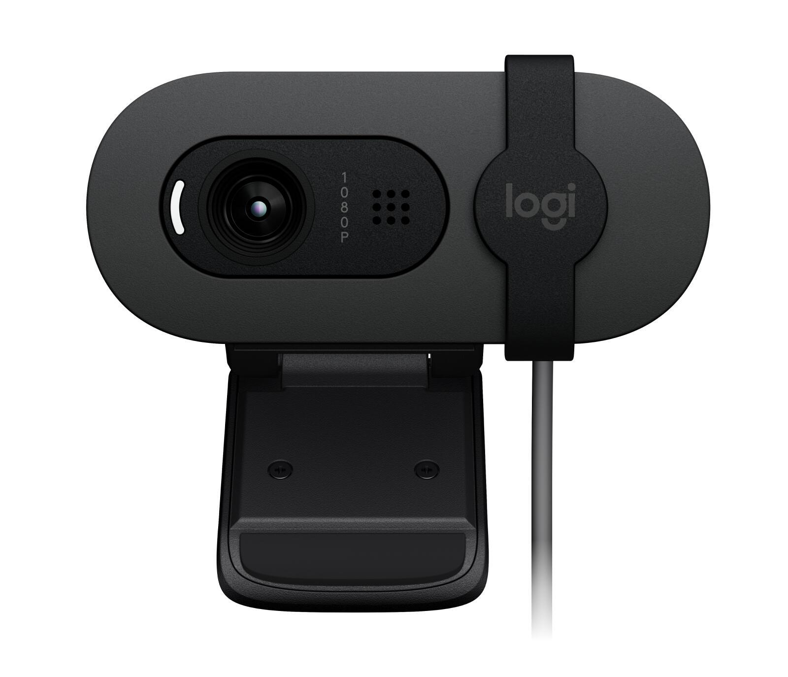 Logitech Cámara web Brio 105 / 960-001592 Grafito