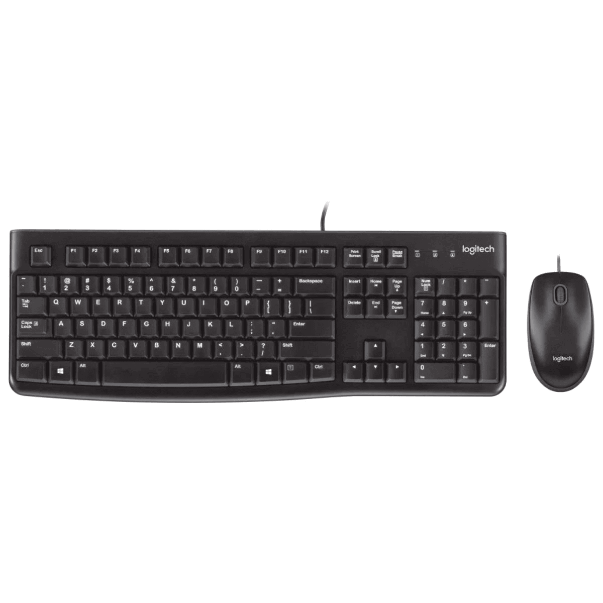 Logitech Mouse and keyboard set MK120 / 920-002562 Black