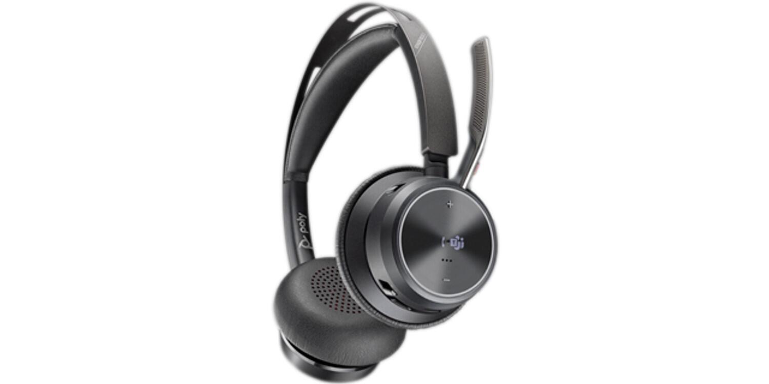 Plantronics/Poly Auriculares Voyager Focus 2 MS mit Ladestation / 9T9J6AA#AC3 Negro