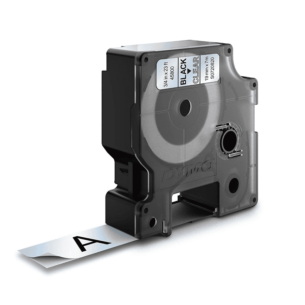 Dymo Ribbon 45800 / S0720820 Black on transparent Dymo Ribbon 45800 / S0720820 Black on transparent