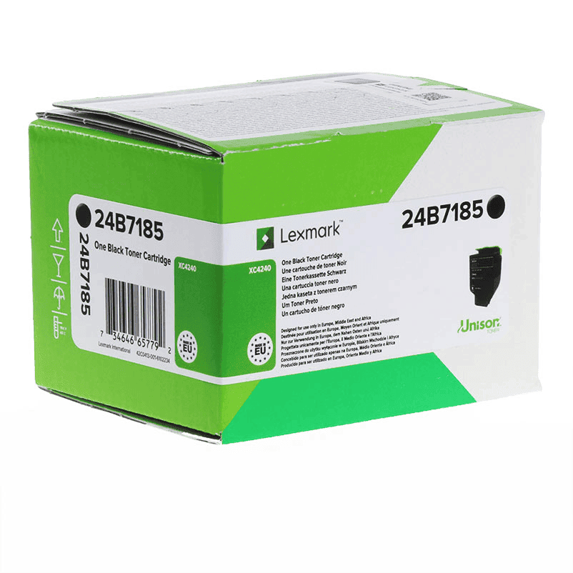 Lexmark Toner 24B7185 Nero