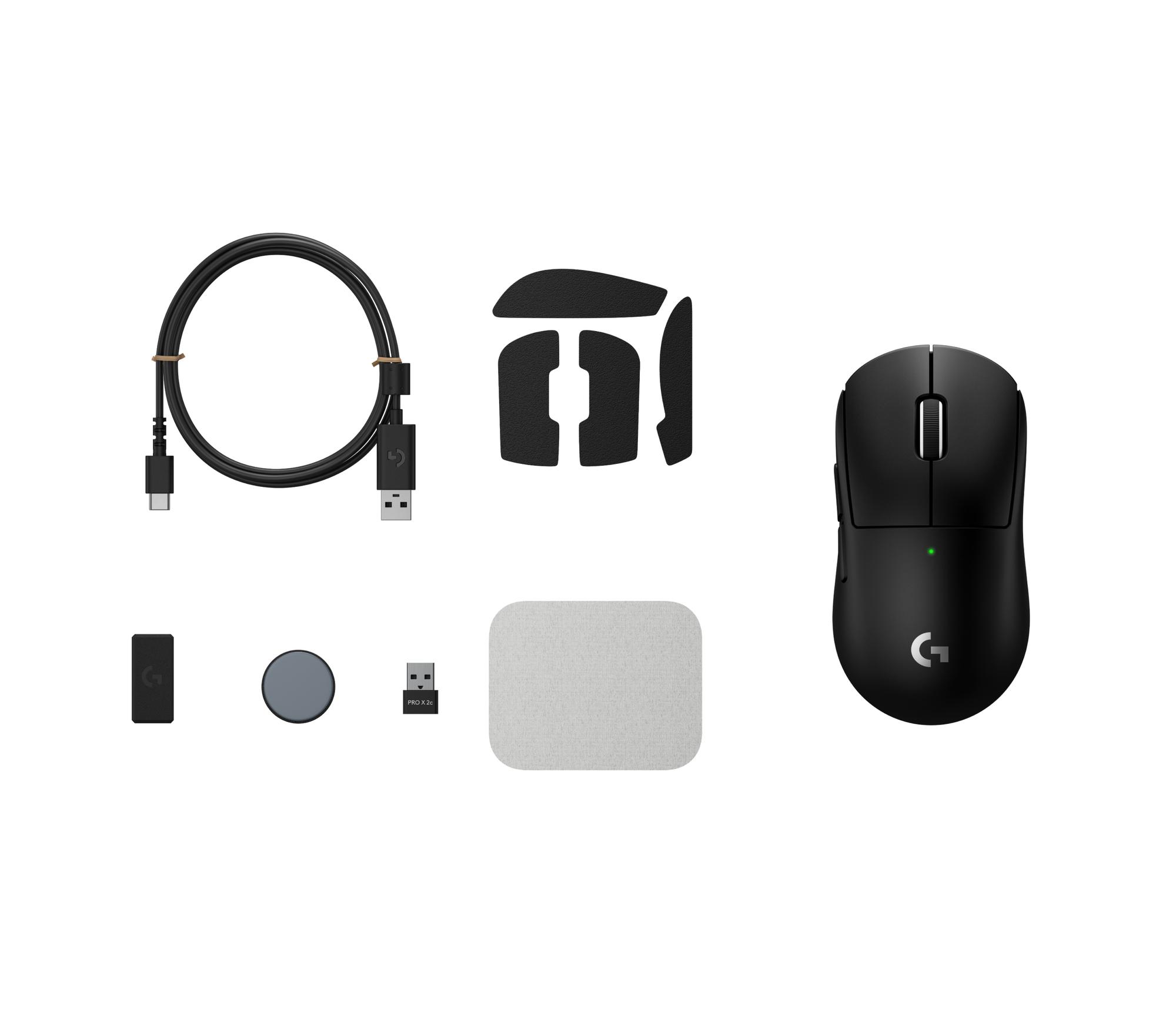 Logitech Mouse G Pro X Superlight 2c Compact Lightspeed / 910-007531 Black