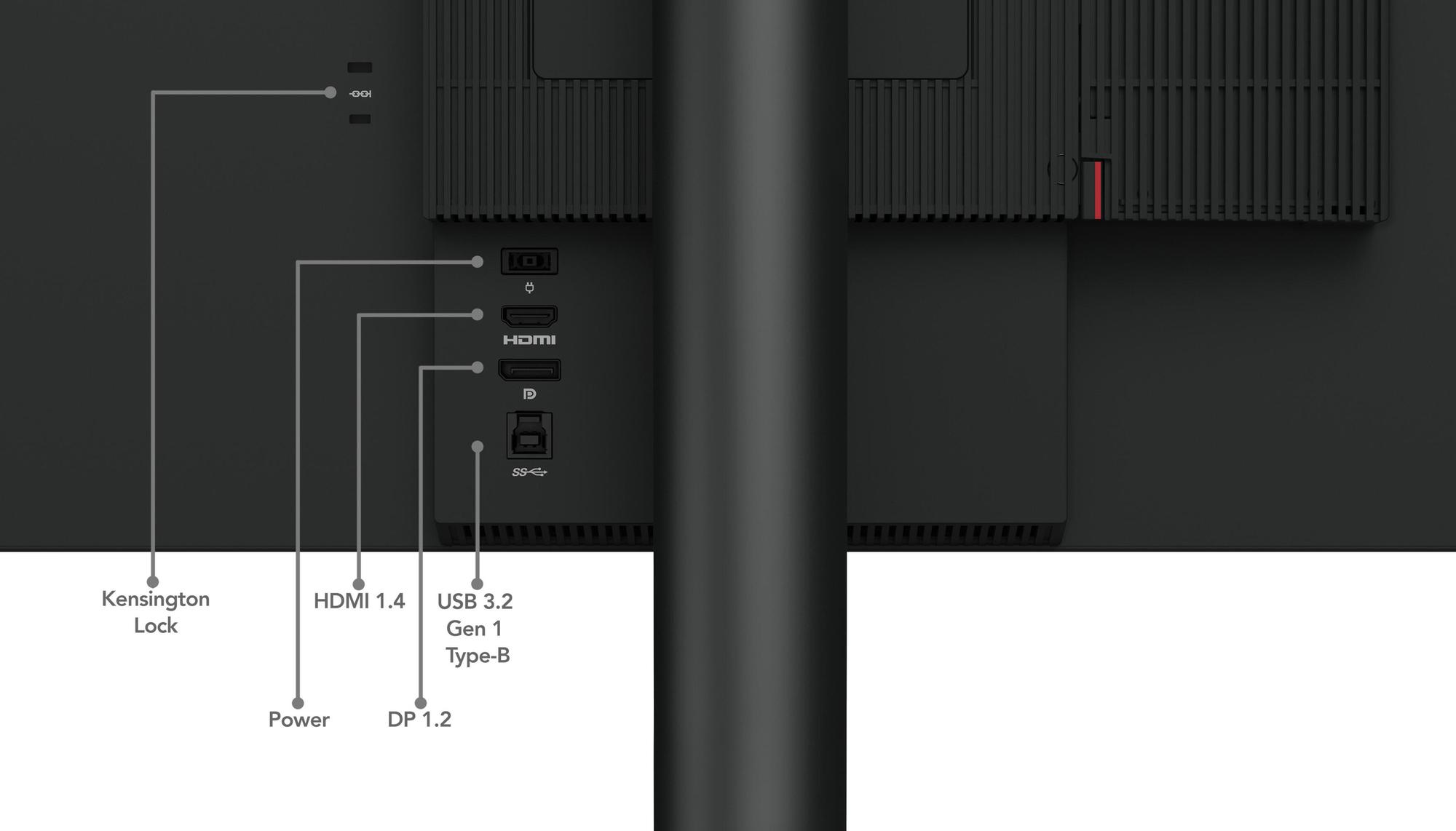 Lenovo Monitor 24 Gen 5 / 12NAGAT1EU Negro 60,5 cm (23,8")