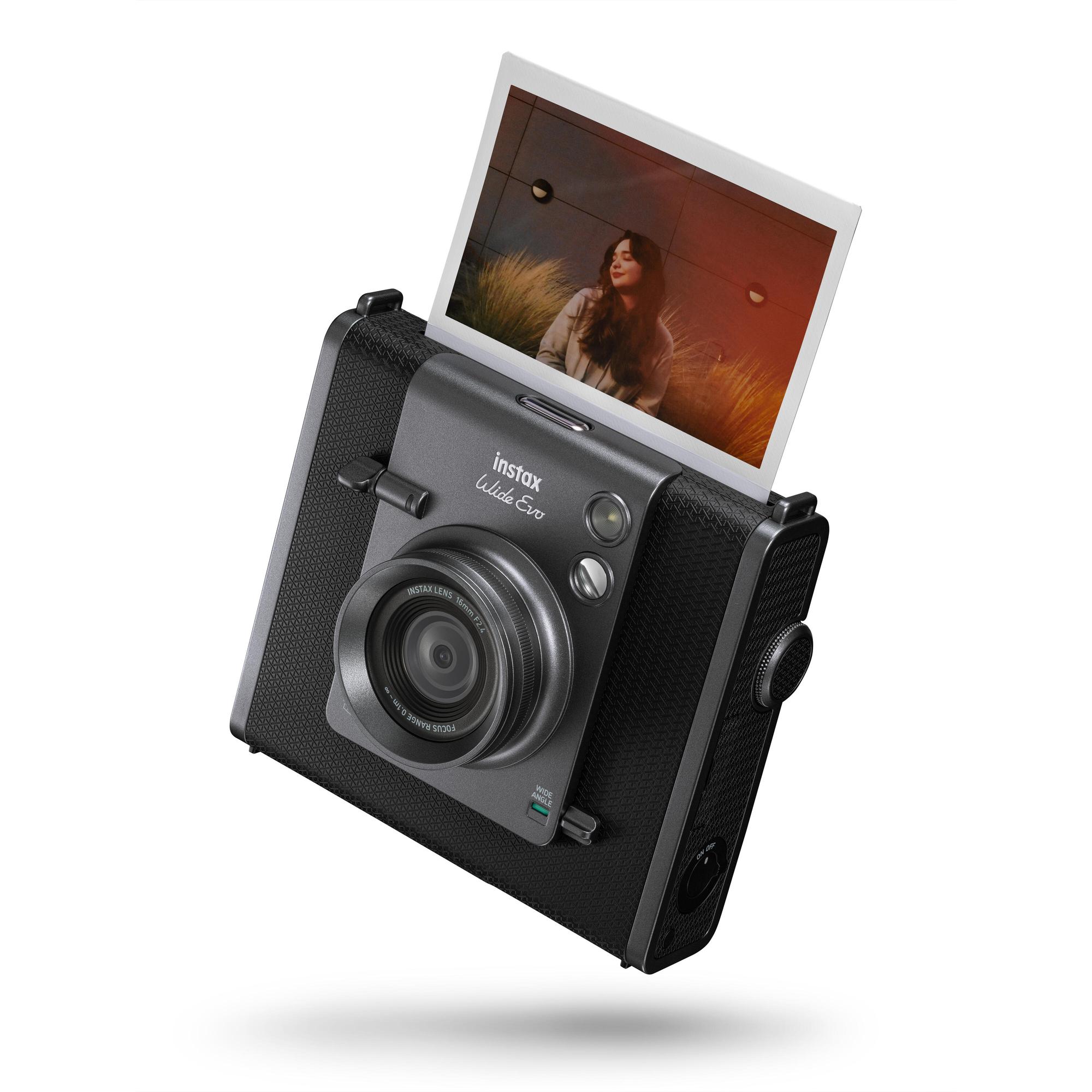 Fujifilm Kamera Instax Wide Evo / 16840933 Schwarz Standard