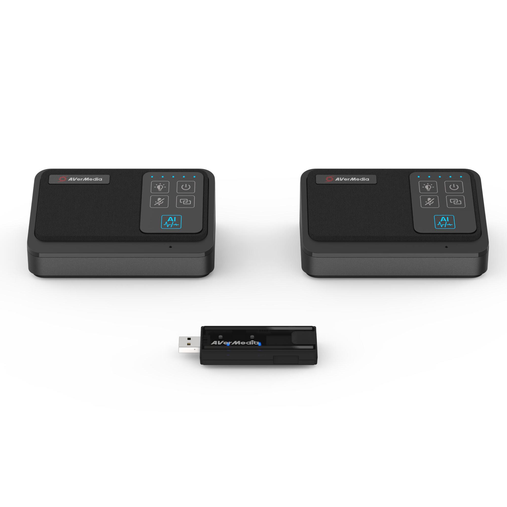 AVerMedia Micro AW111 / 61AW111000AB Noir Doppelpack