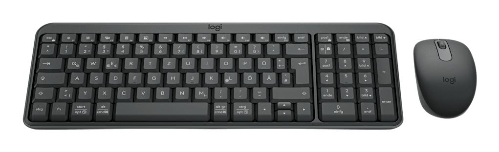 Logitech Maus- und Tastatur-Set MK250 / 920-013552 Graphit