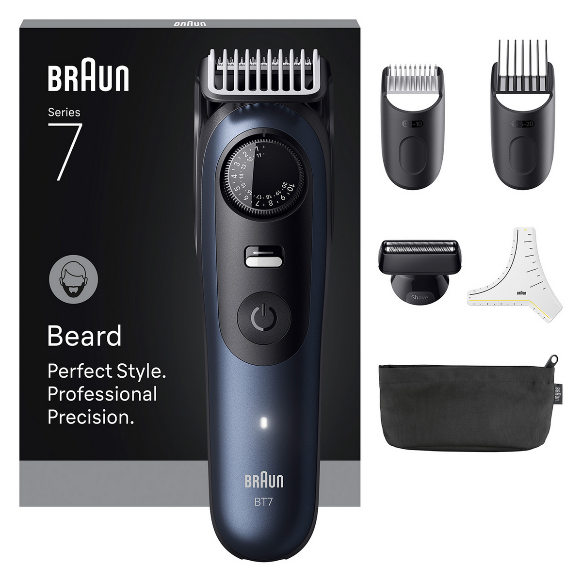 Braun Afeitadora Series 7 BT7520 / 244909 Azul/Negro