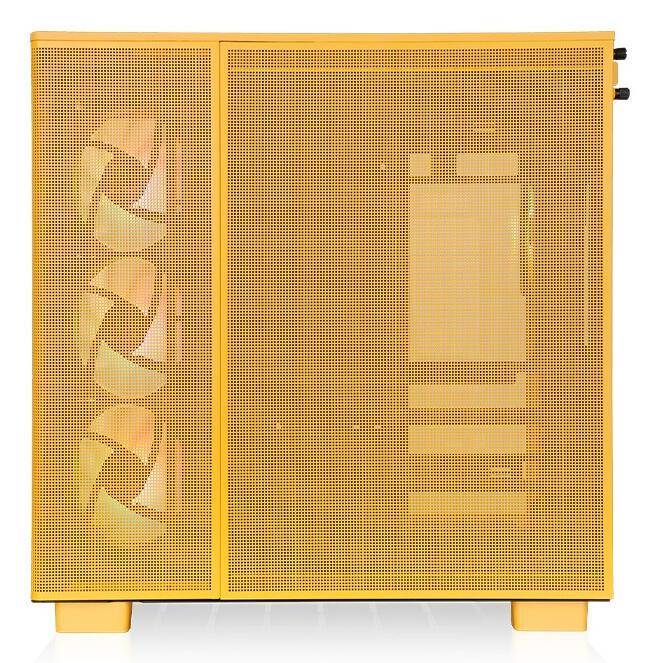 Thermaltake Alloggiamento per PC View 380 XL TG ARGB Bumblebee / CA-11E-00M4WN-00 Giallo