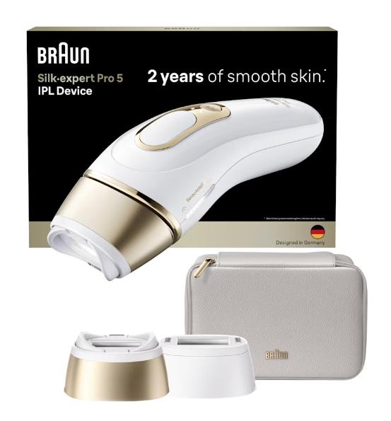 Braun IPL hair remover Silk Expert Pro 5 PL5210 / 8700216937481 Gold, white
