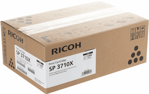 Ricoh Toner SP C3710X / 408285 Schwarz