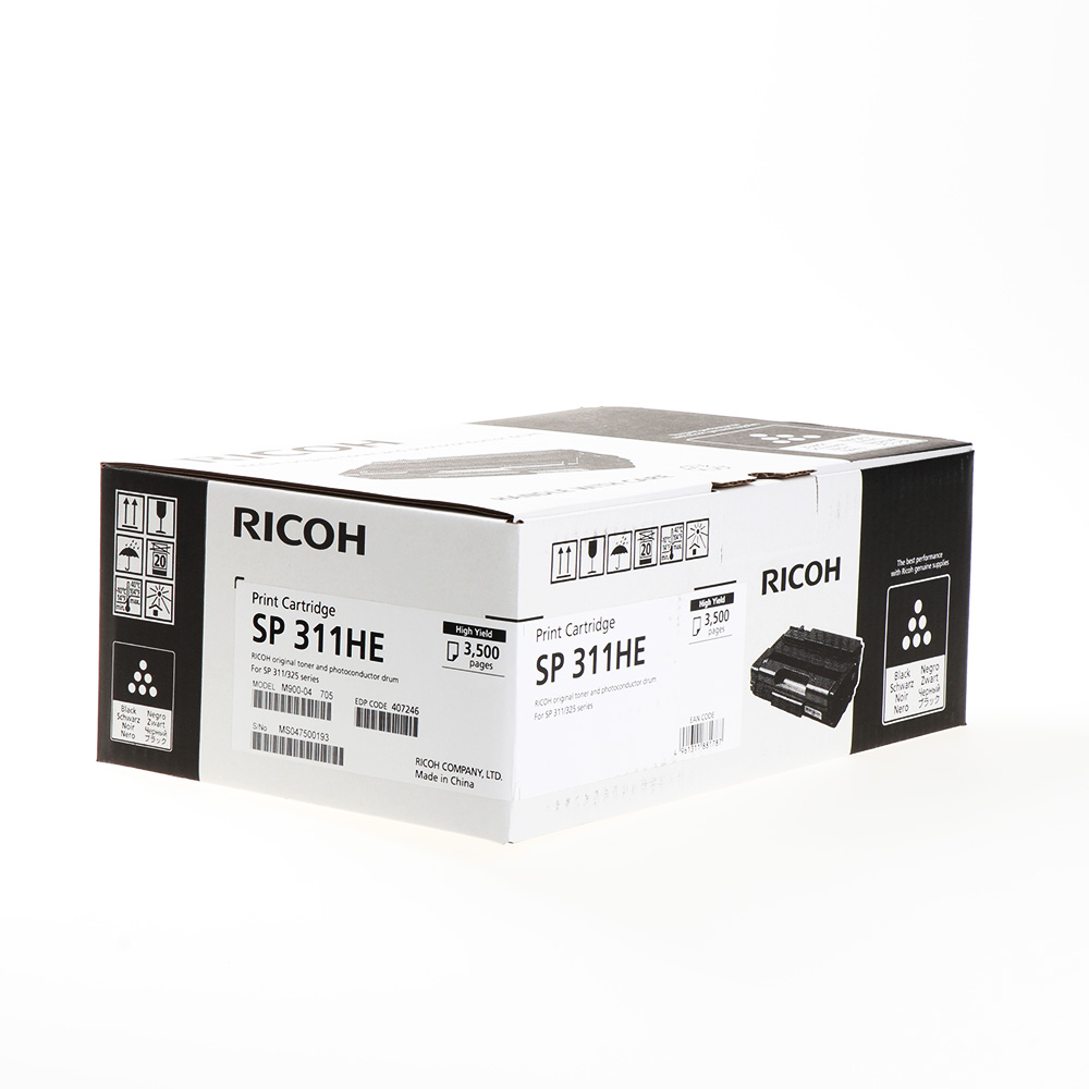 Ricoh Toner SP311HE / 407246 Schwarz XL