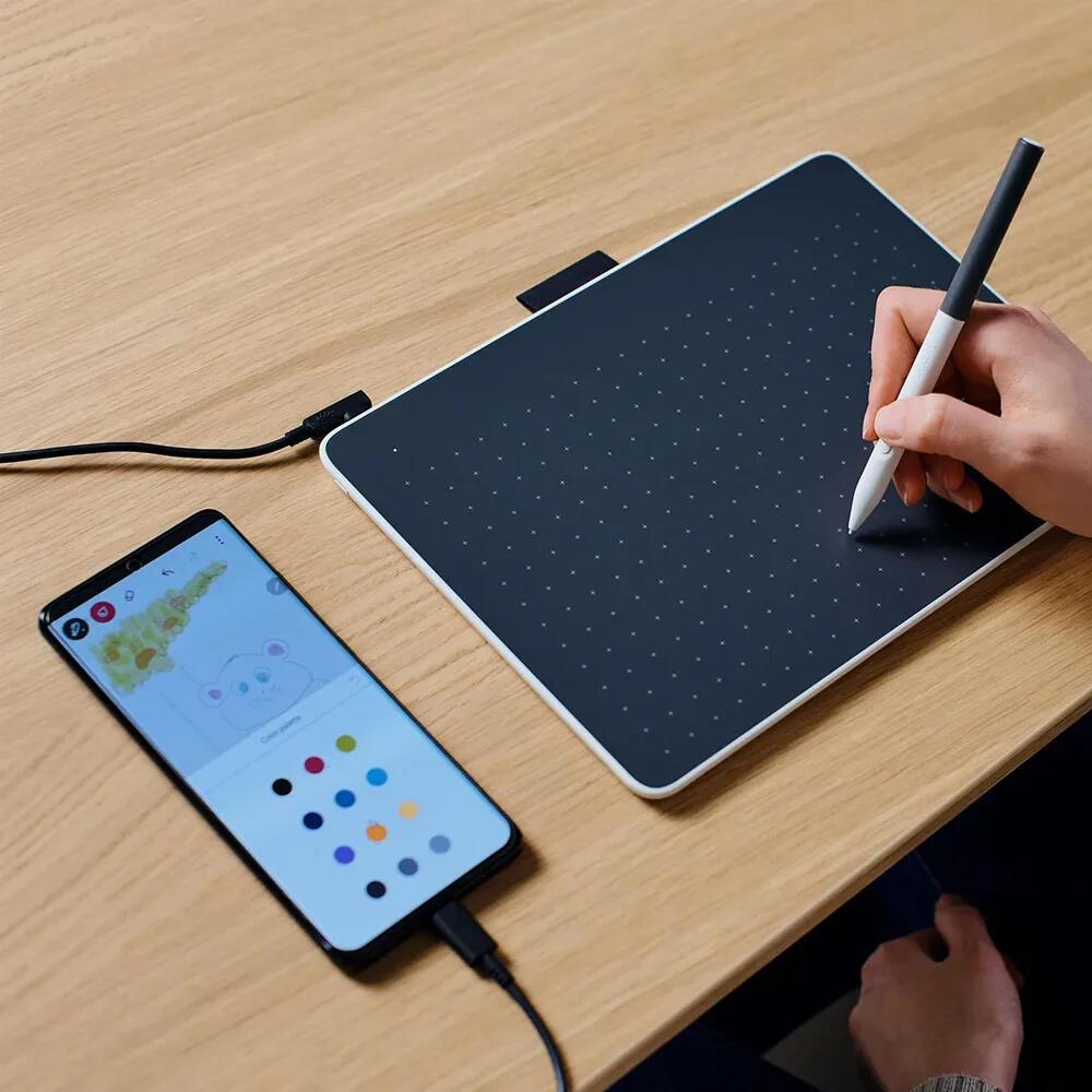 Wacom Tablet One / CTC6110WLW1B Grey, white Standard