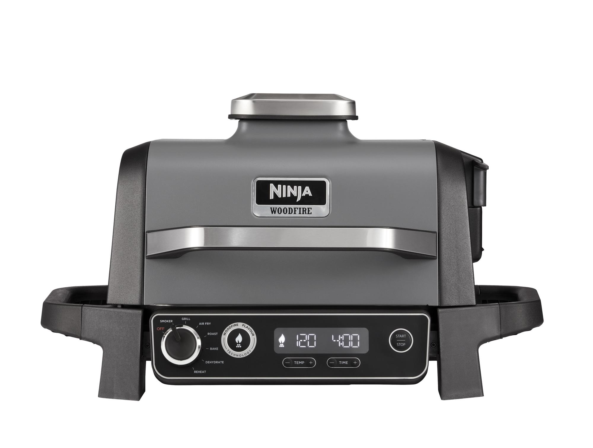 SharkNinja elektrischer Grill Ninja Woodfire / OG701EU Schwarz