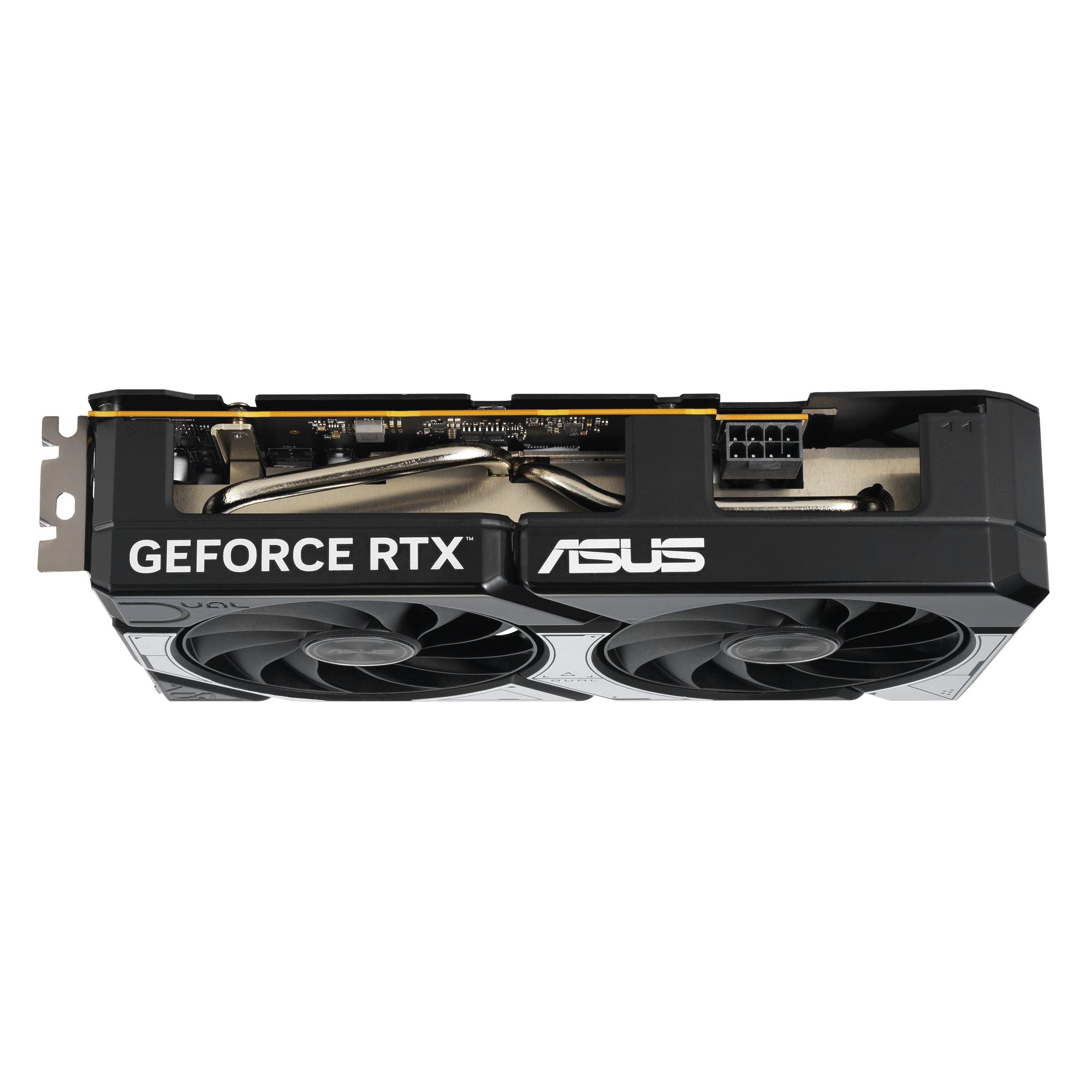 ASUS Grafikkarte DUAL RTX5060 O8G / 90YV0N12-M0NA00 Schwarz, Grau