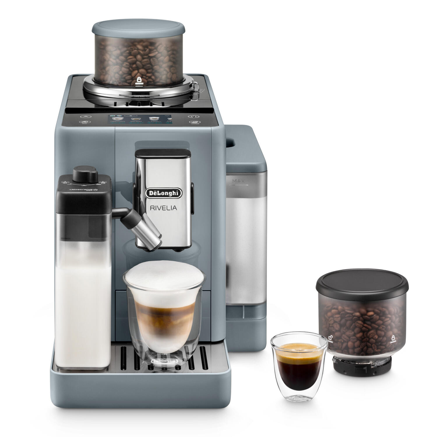 De’Longhi Macchina da caffè completamente automatica Rivelia / EXAM440.55.G Grigio