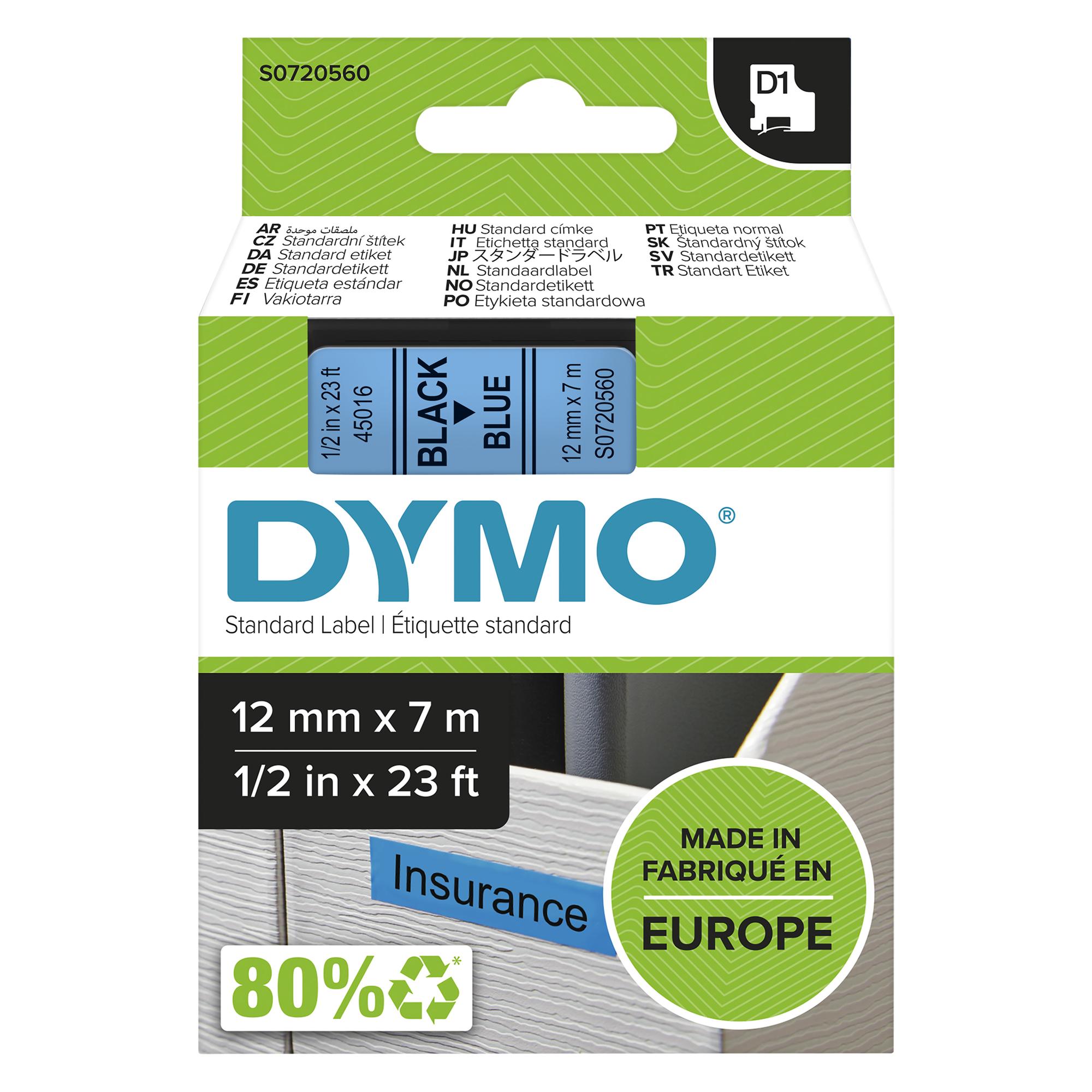 DYMO Farbband 45016 / S0720560 Schwarz, Blau