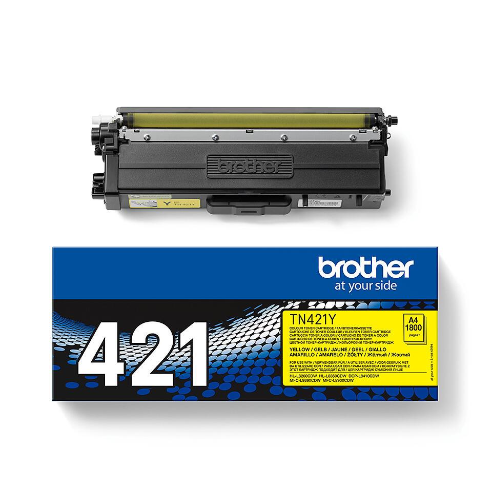 Brother Tóner TN-421Y / TN421Y Amarillo Standard