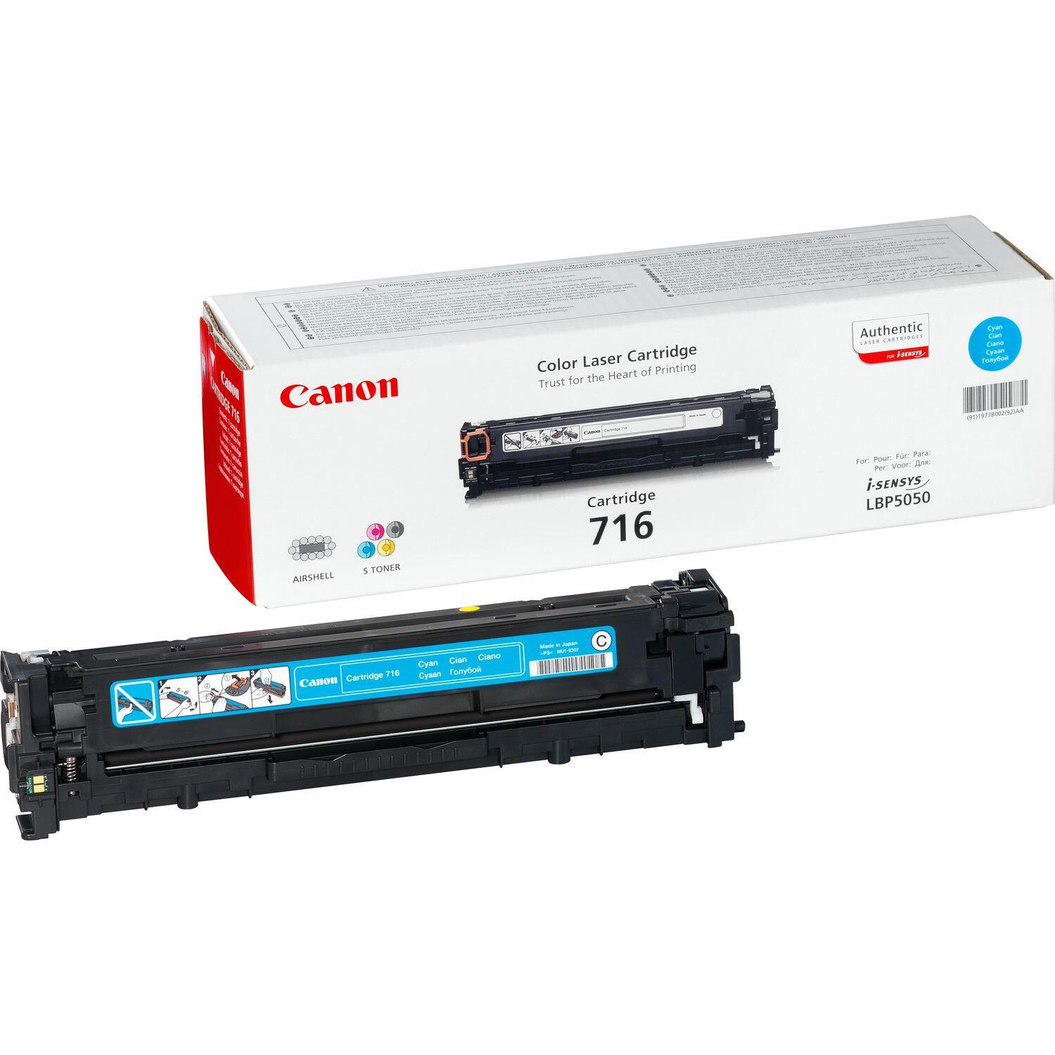Canon Toner 716 / 1979B002 Cyan Standard