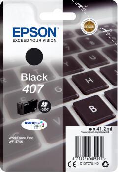 Epson Ink 407 / C13T07U140 Black Standard