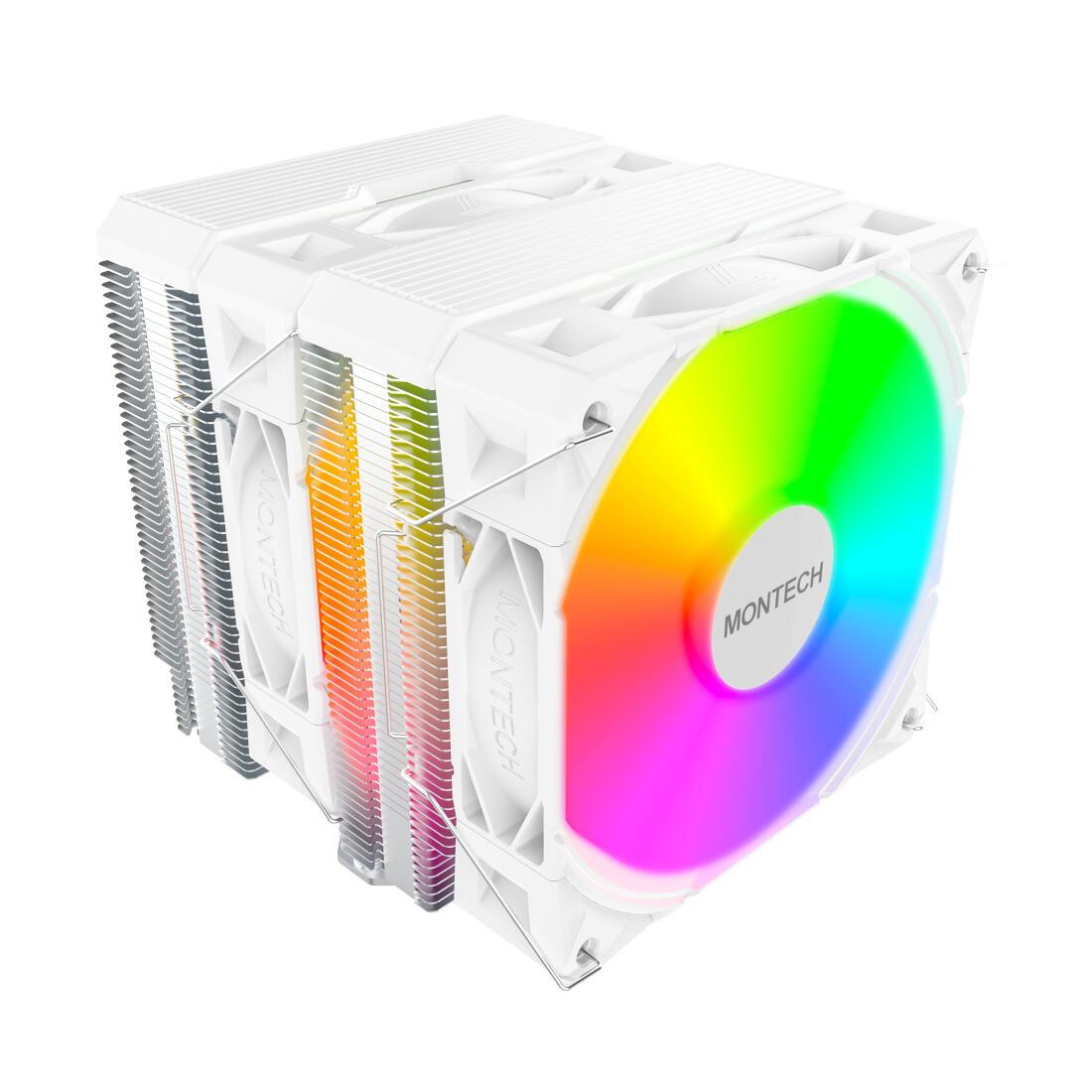 Montech Raffreddamento della CPU NX600 ARGB / NX600 ARGB (W) Bianco