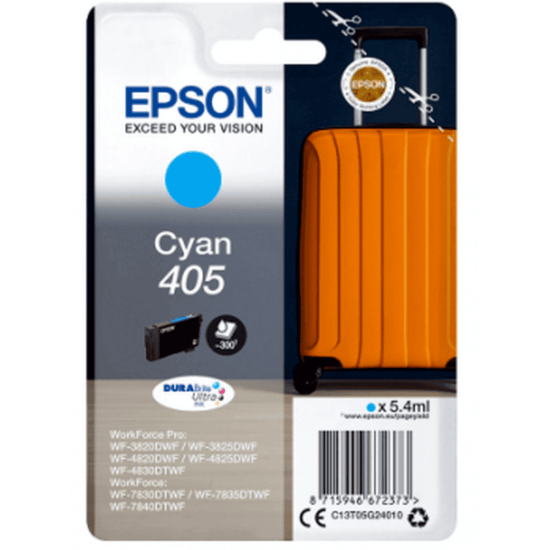 Epson Tinta 405 / C13T05G24010 Cyan