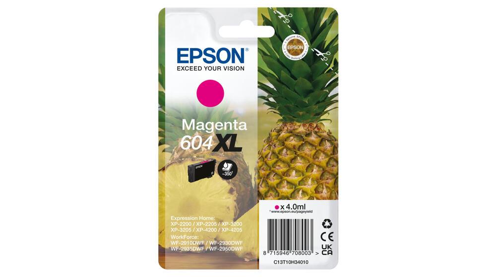 Epson Tinte 604XL / C13T10H34010 Magenta XL