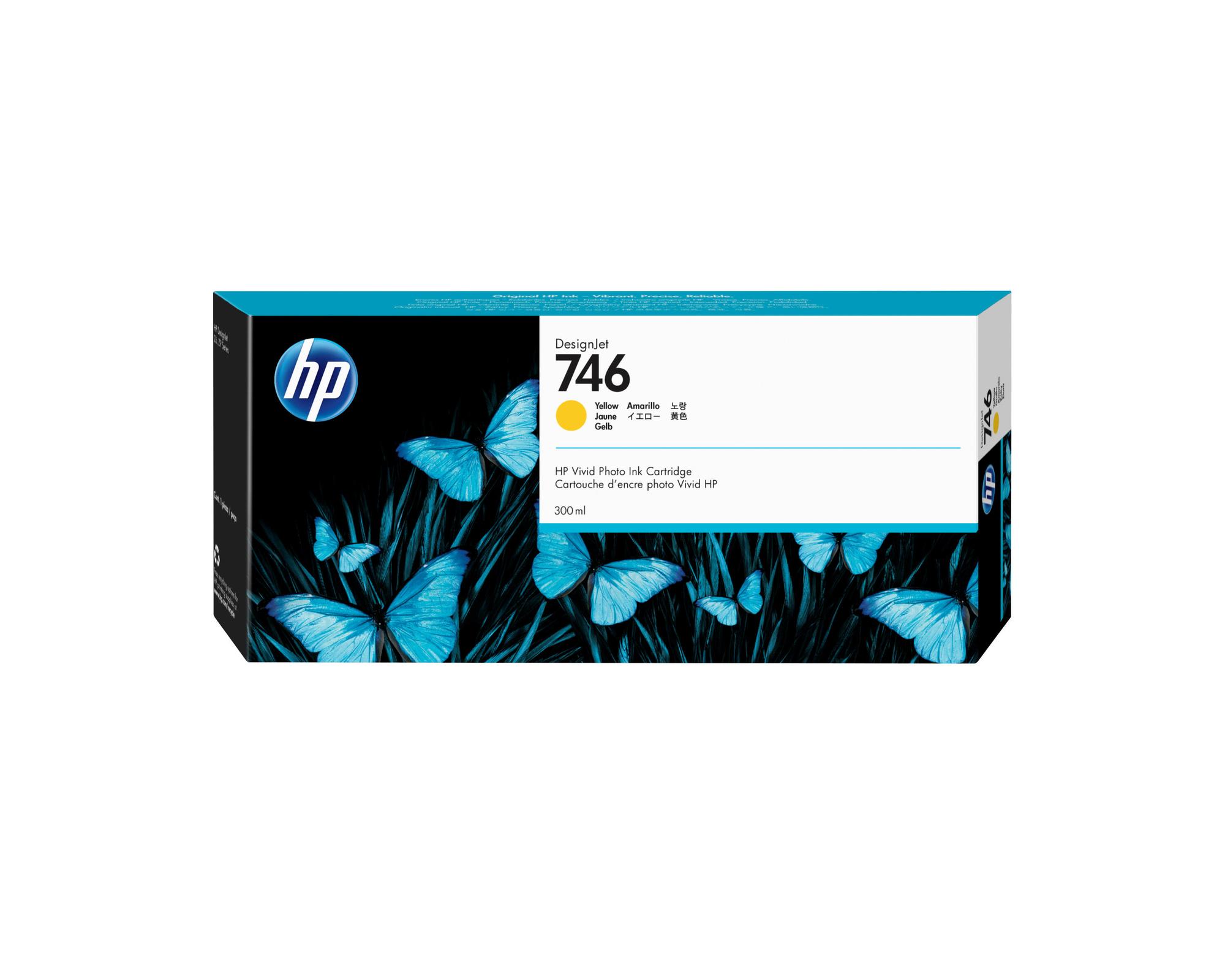 HP Tinte 746 / P2V79A Gelb Standard