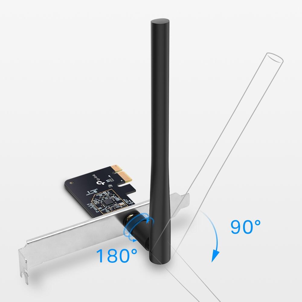 TP-Link Tarjetas de red T2E / ARCHER T2E Negro, plata