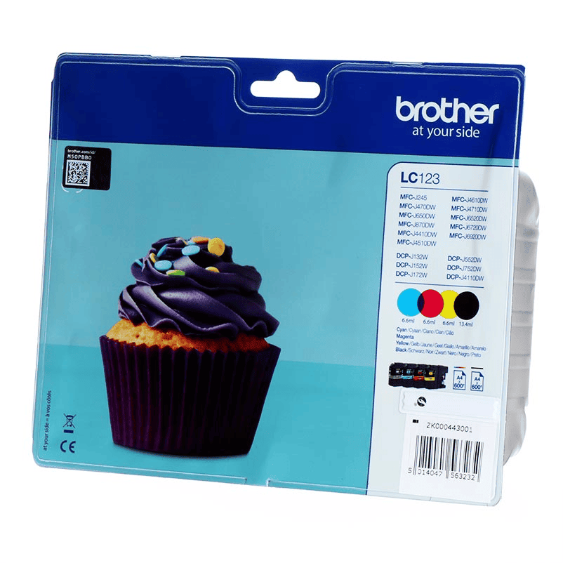 Brother Encre LC-123VALBPDR 