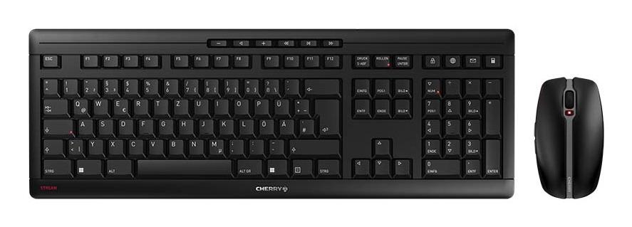 CHERRY Ensemble souris et clavier JD8500B / JD-8500DE-2 Noir