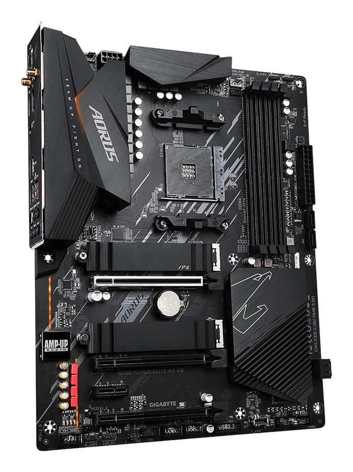 GIGABYTE Carte mère B550 AORUS ELITE AX V2 Noir
