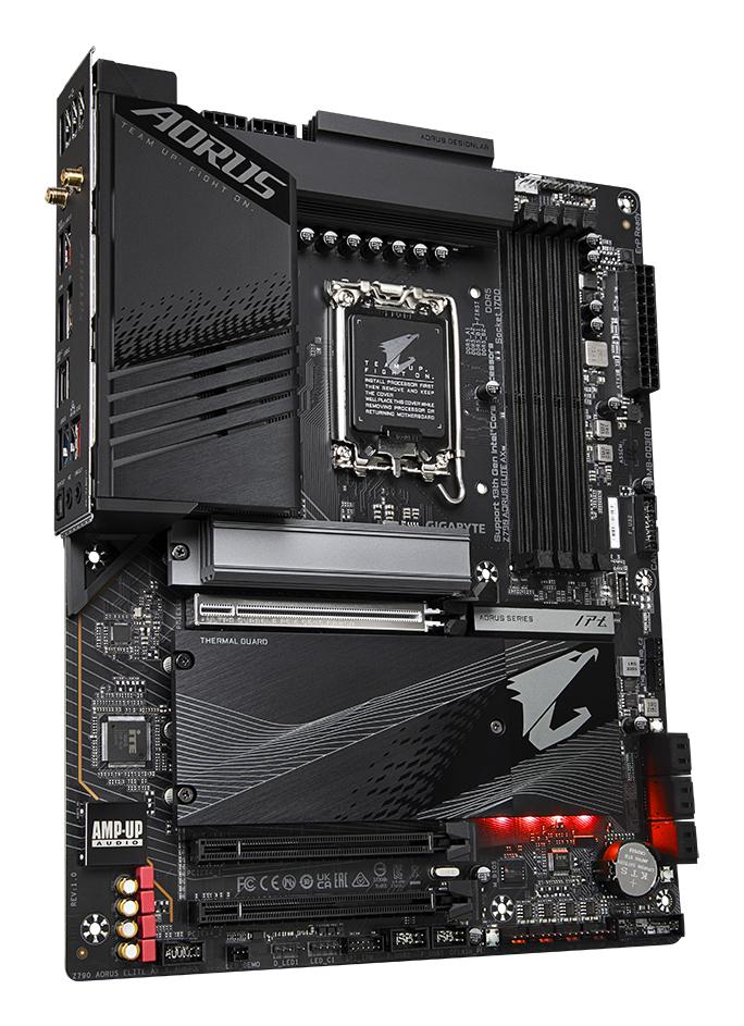 GIGABYTE Mainboard Z790 AORUS ELITE AX Schwarz