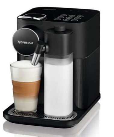 De’Longhi Kapselmaschine Nespresso Gran Lattissima / EN640.B Schwarz