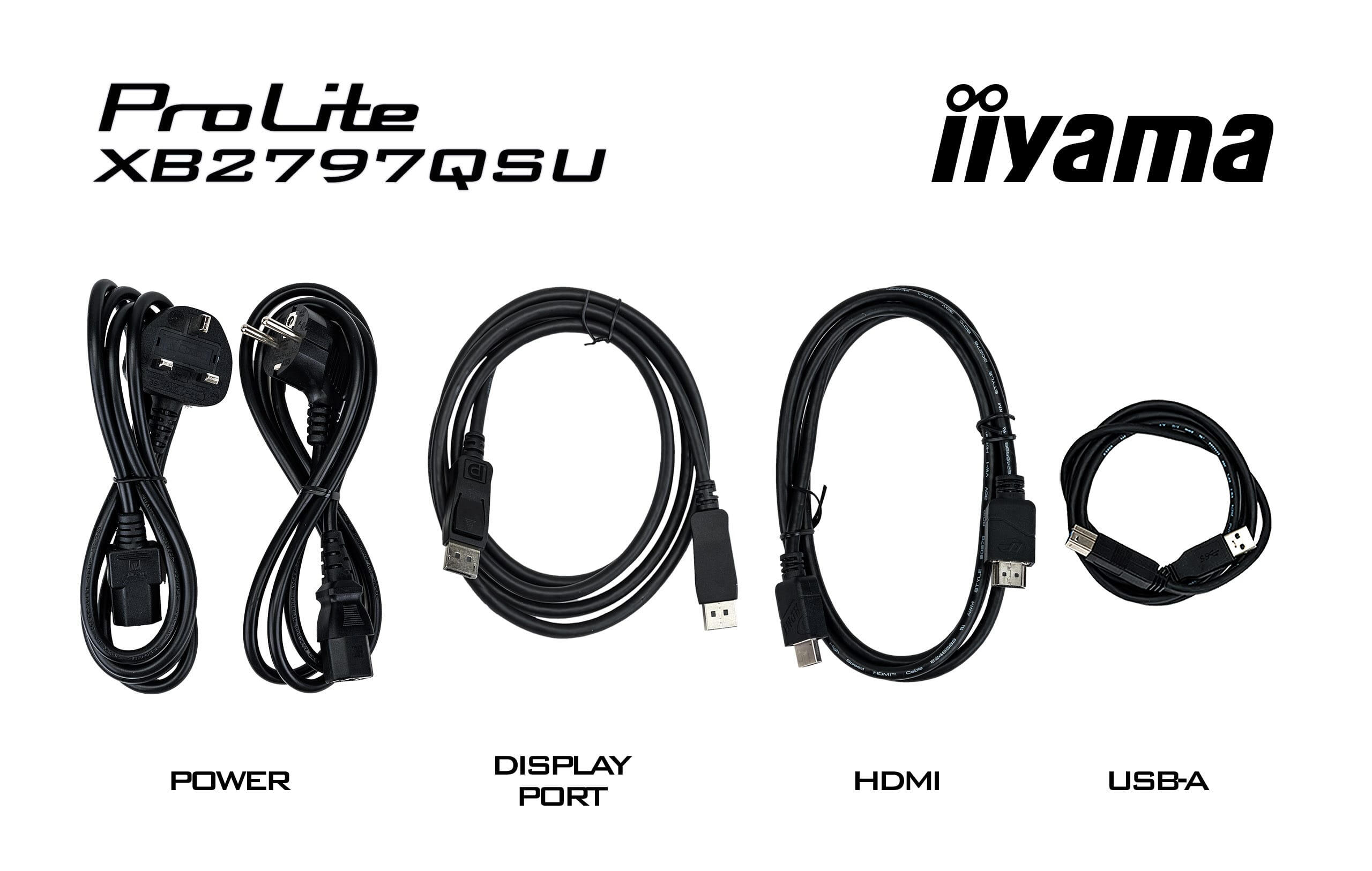 iiyama Monitor XB2797QSU-B1 / XB2797QSU-B1 Black Standard 68.6 cm (27")