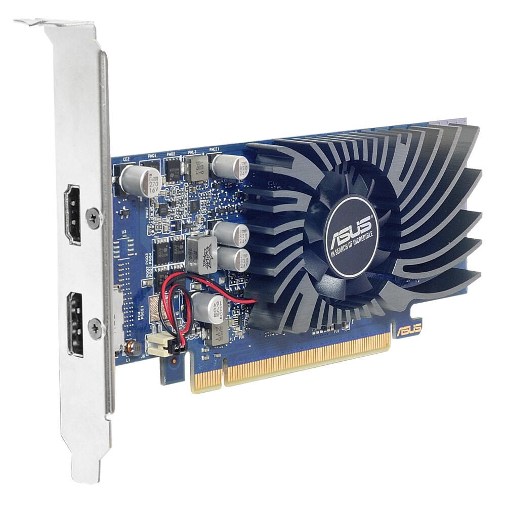 ASUS Scheda grafica YV0AT2 / 90YV0AT2-M0NA00 Nero, blu