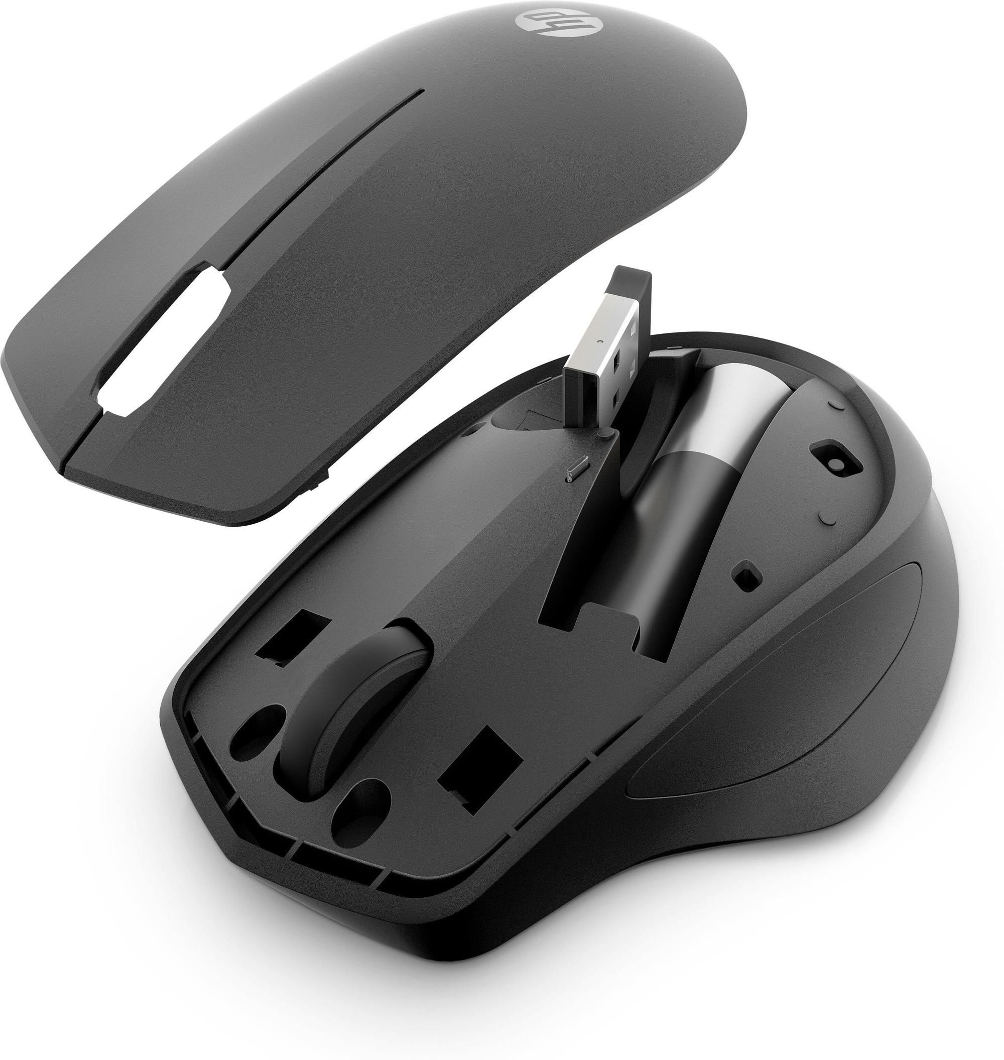 HP Mouse Silent 280M / 19U64AA#ABB Nero