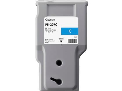 Canon Ink PFI-207C / 8790B001 Cyan Standard
