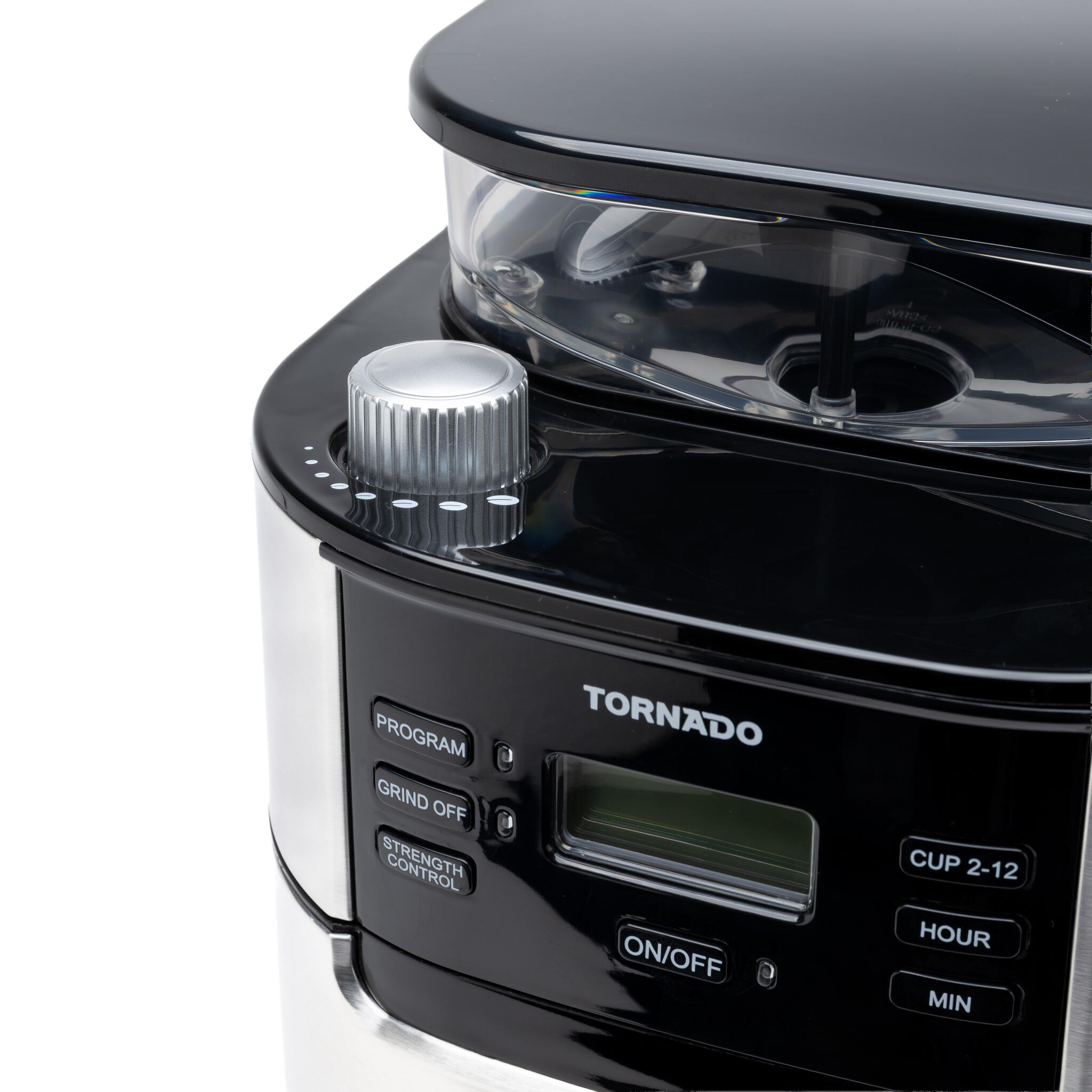 TORNADO Cafetera de filtro TCM1025A-GS Negro