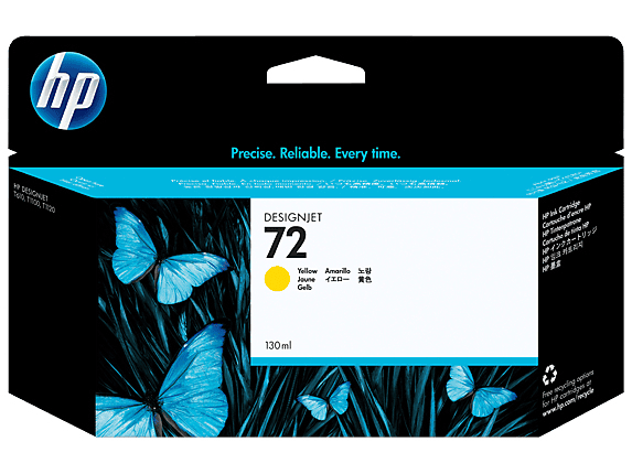 HP Tinta 72 / C9373A Amarillo