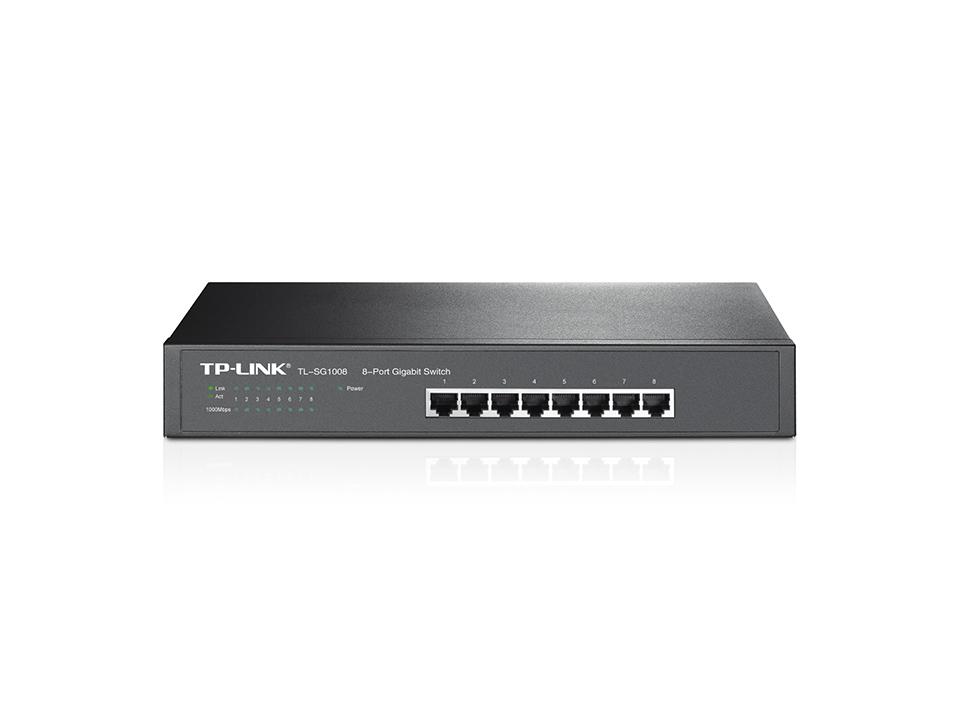 TP-Link Switch TL-SG1008 V9 / TL-SG1008 V9 Black